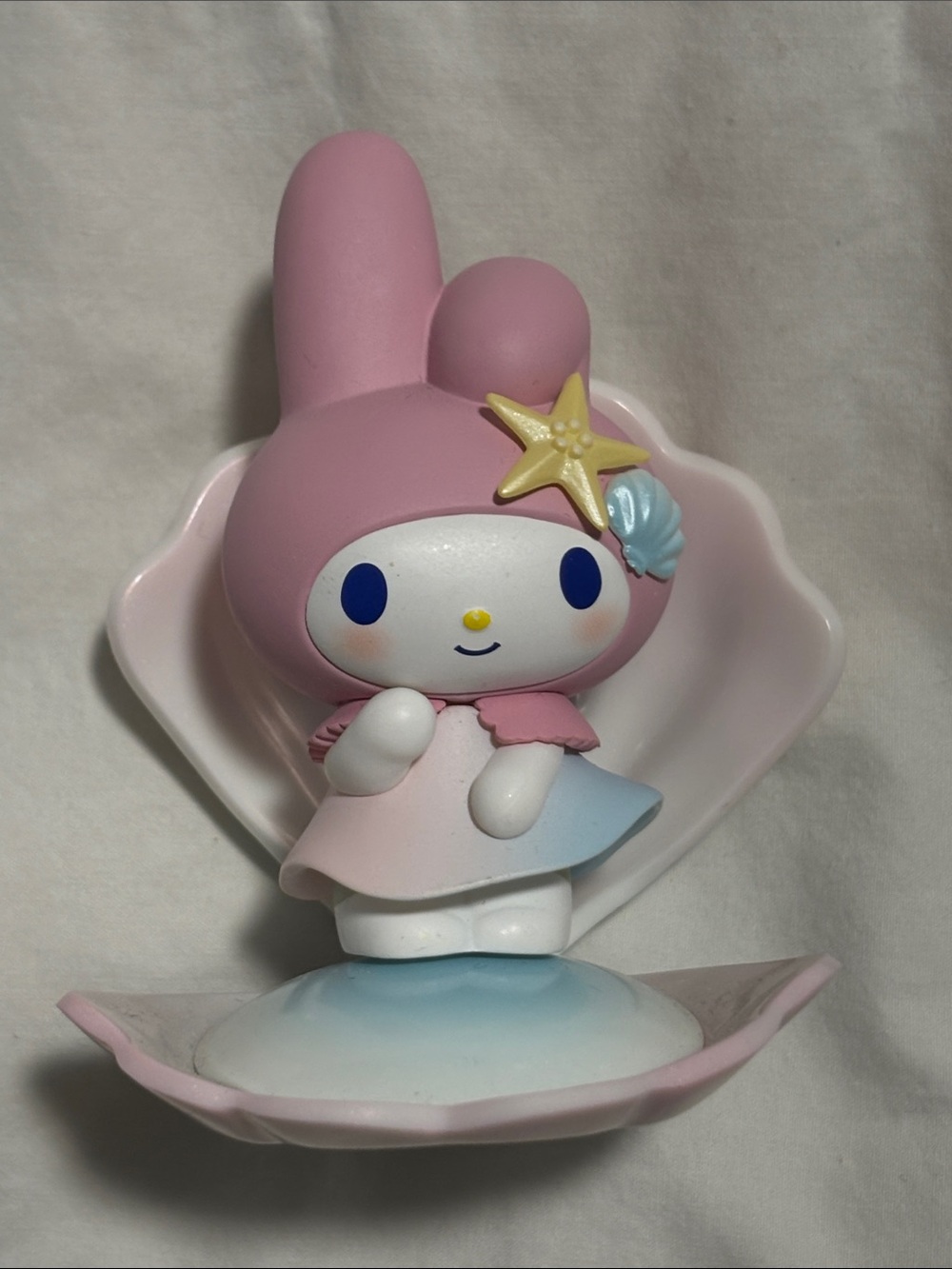 My Melody Sanrio Figurine in a Clam Shell